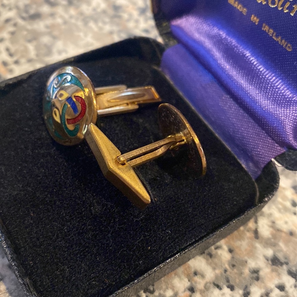 Authentic‎ Irish Cufflinks - Picture 3 of 3